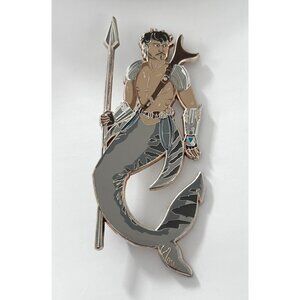 Star Wars Mandalorian Anchor & Crest LE 40 Merman Enamel Pin Trident